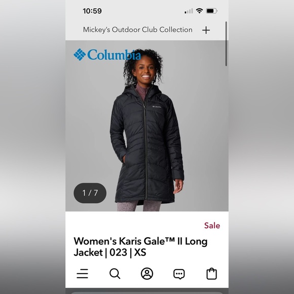 Columbia Women's Karis Gale II Long Jacket - Picture 1 of 4